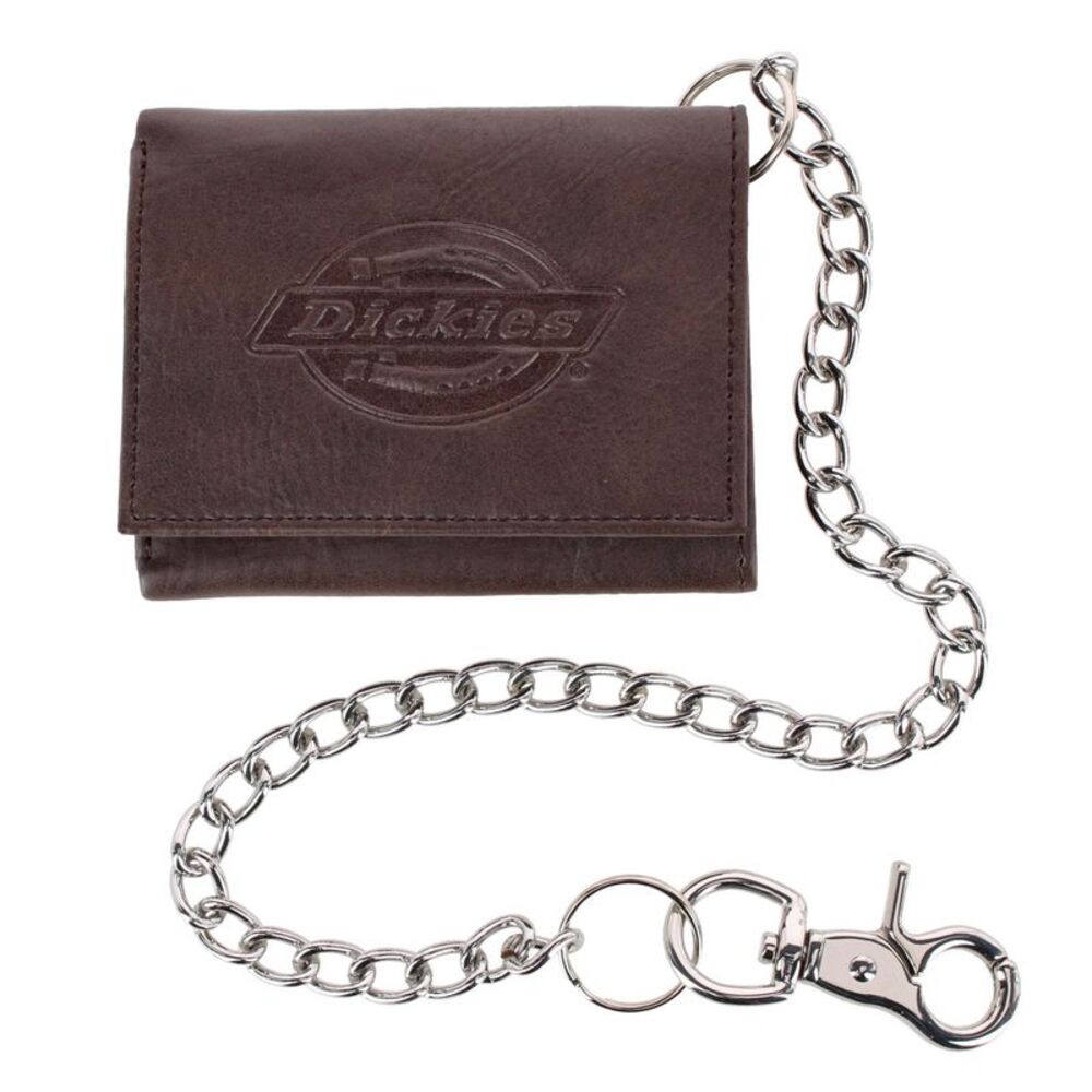 Dickies Leather Trifold Chain Wallet